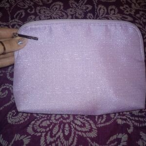 Lancome Shimmering Lavender Cosmetic Bag